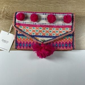 JEN & CO Katleya Patterned Jewelry Case New